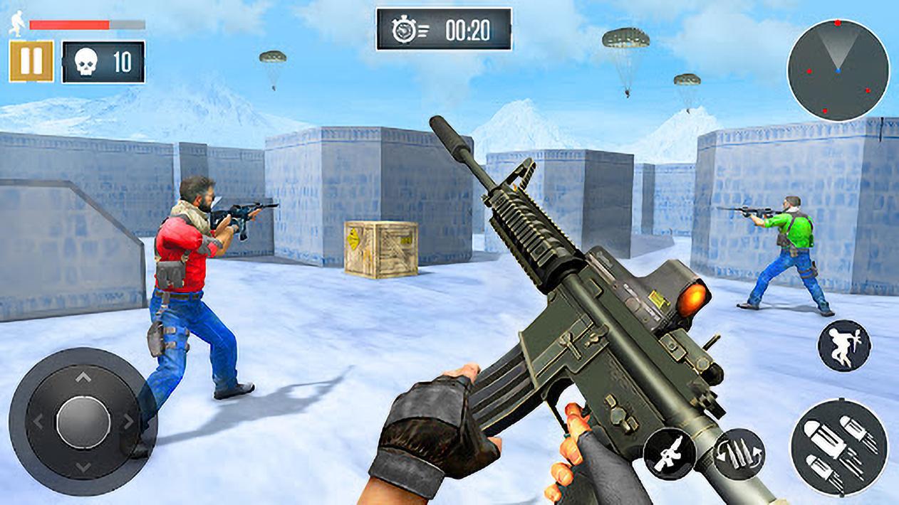 Modren Combat:FPS gun Commando