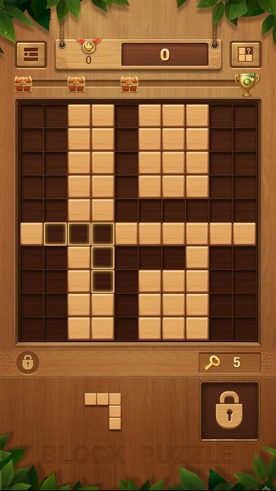 Wood Block Puzzle - Brain Game