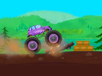 Monster Trucks Racing for Kids