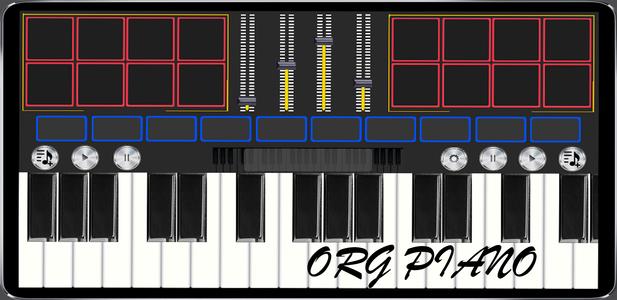 Org Piano:Real Piano Keyboard