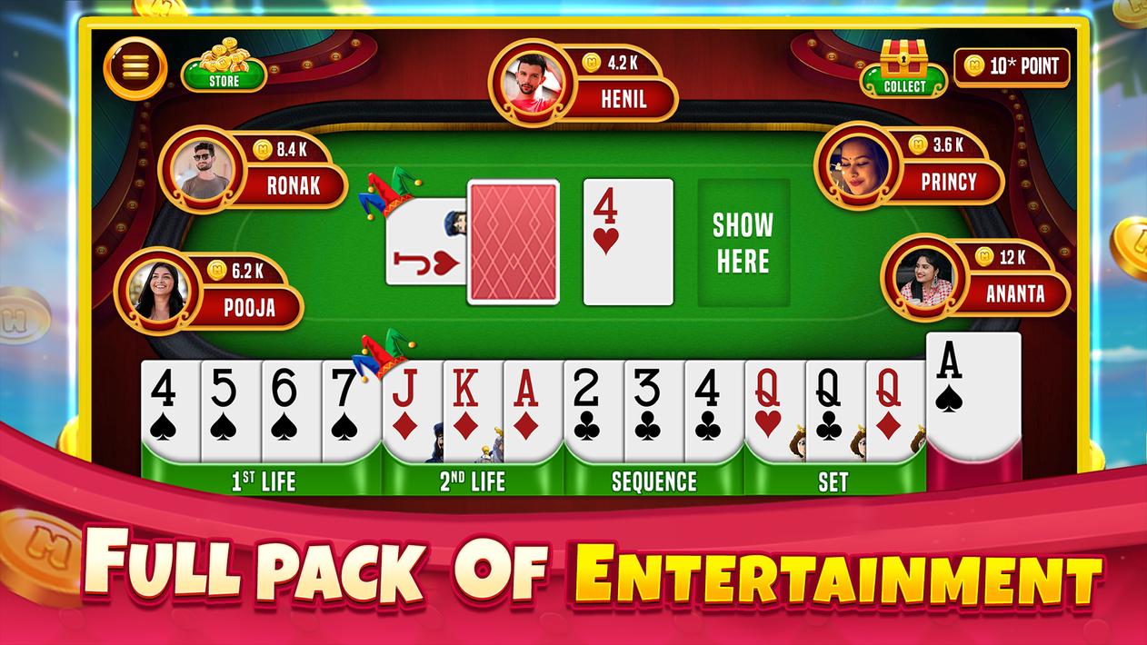 Indian Rummy Offline Card Game