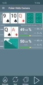 Poker Odds Camera Calculator