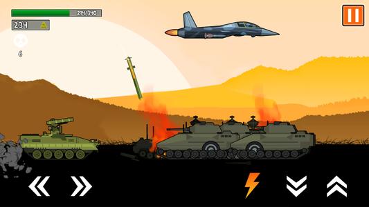 Tank War: 2D Battle Tanks Game