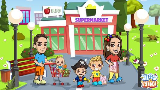 Vlad & Niki Supermarket game