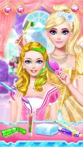 Princess dress up and makeover