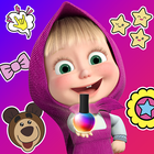 Masha and the Bear: Nail salon