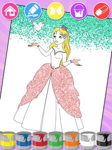 Princess Coloring & Dress Up