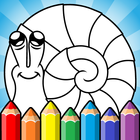 Easy coloring pages for kids