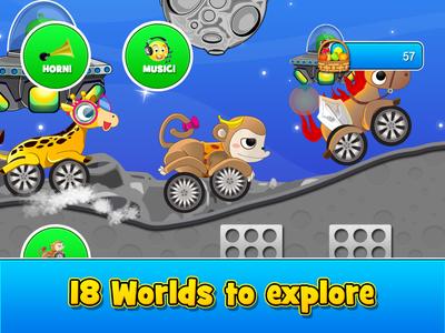 Animal Cars Kids Racing Game