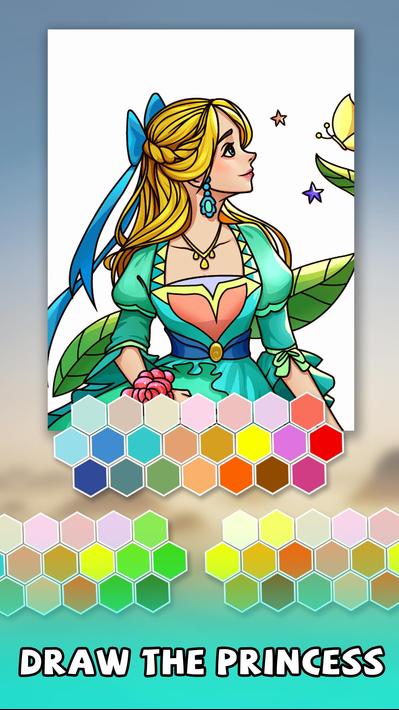 Princess Coloring