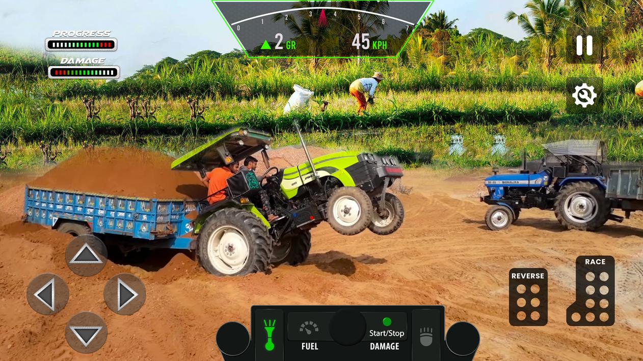 Real Tractor Simulator Game 3D