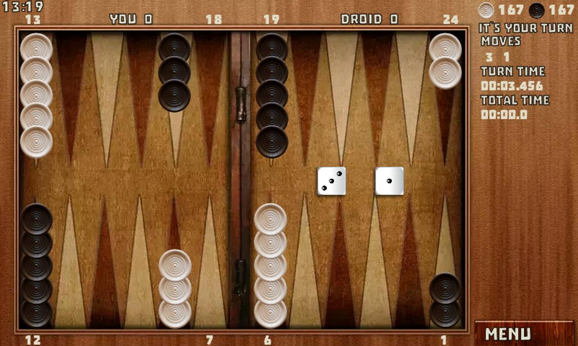 Backgammon - 18 Games