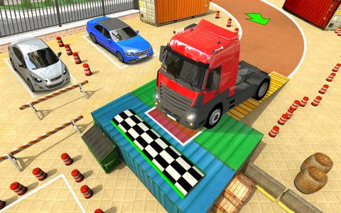 Hard Truck Parking Truck Games