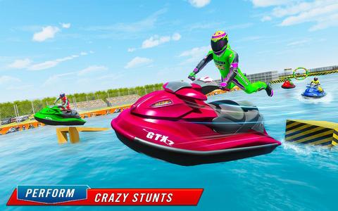 Jet Ski Boat Stunt Racing Game