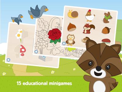 Kids Educational Games. Attent