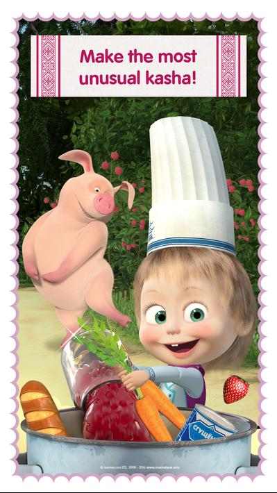 Masha and Bear: Cooking Dash