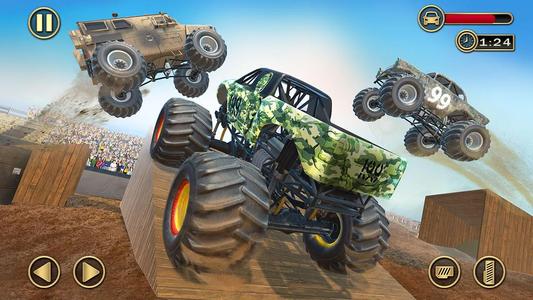 Fearless US Monster Truck Game