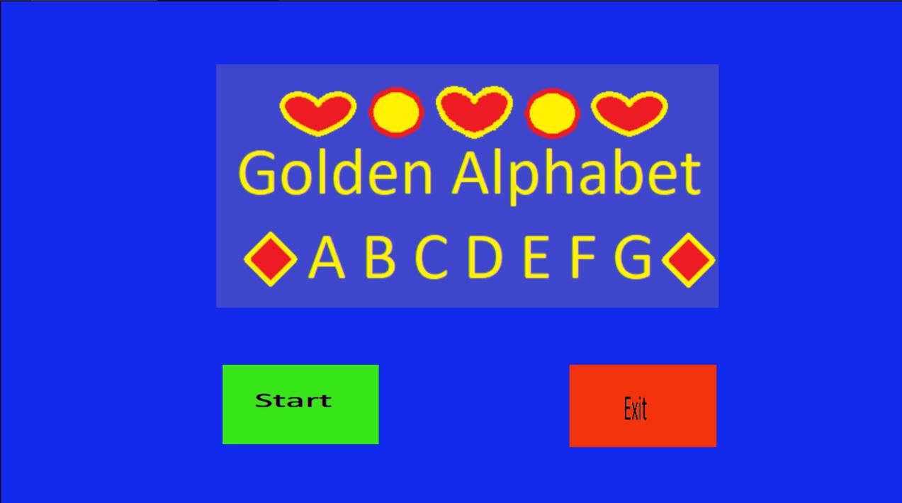 Golden AlphaBet