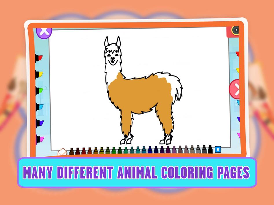 Learning Animal Coloring Games