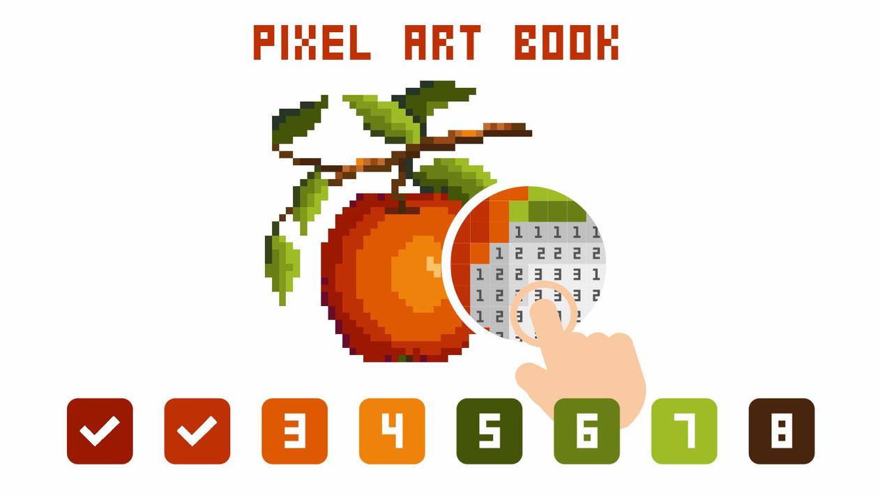 Pixel Art Book - Coloring Game