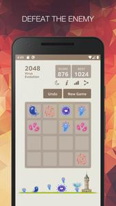 2048 Virus Evolution Puzzle