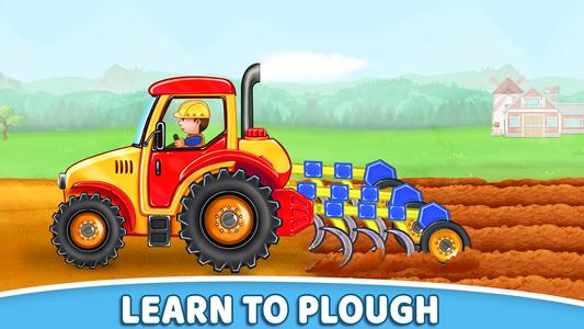 Farm Land Harvest Truck Games