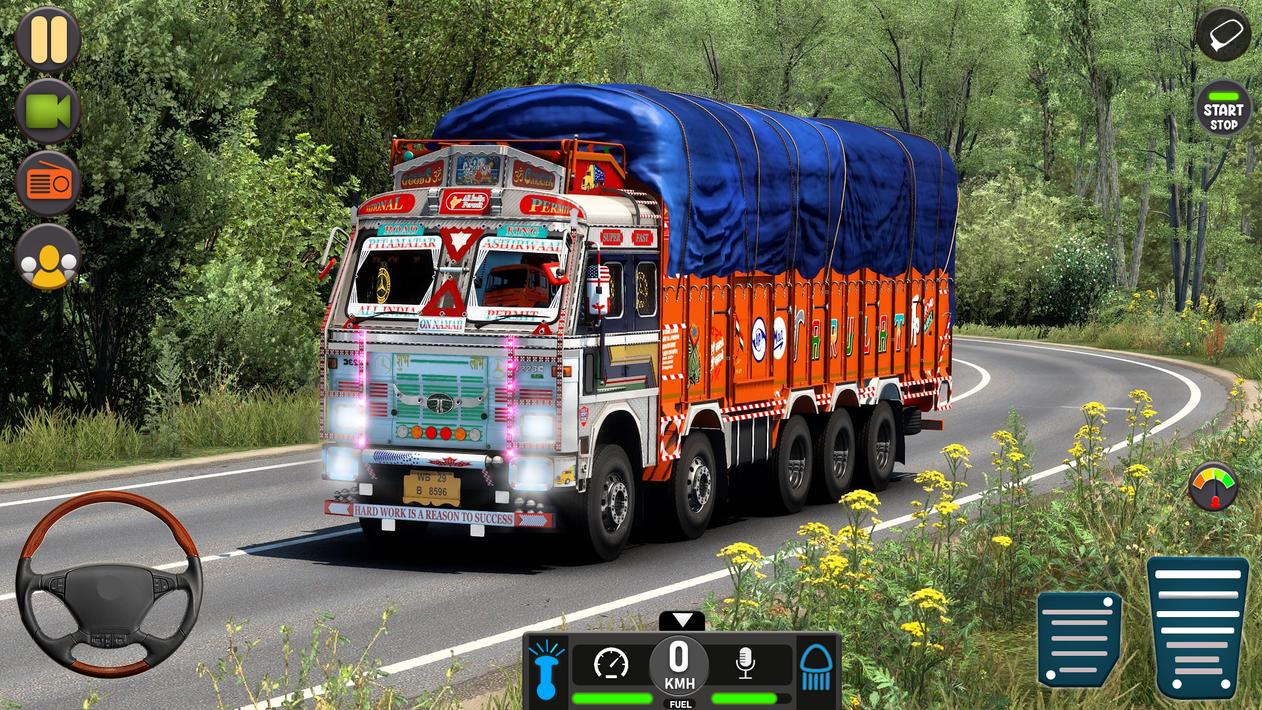 Indian Cargo Truck Game 3D