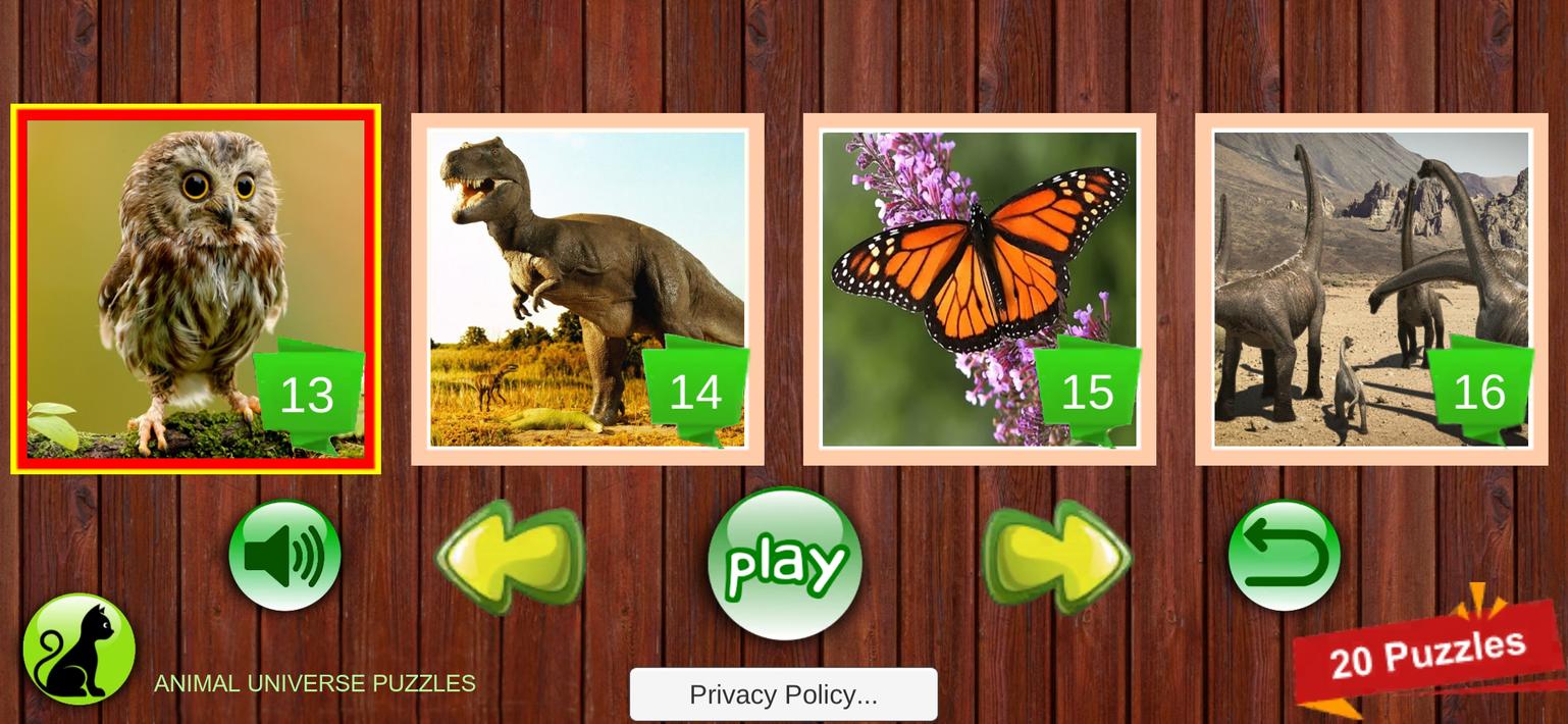 Animal Universe Puzzles