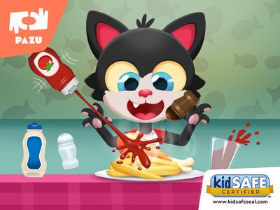 Paw Kitchen Kids Cooking Games