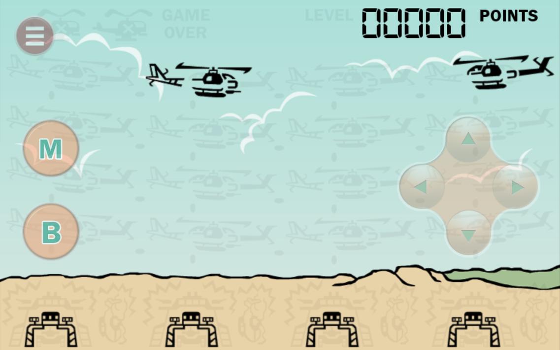 Heli Battle(80s Handheld Game)