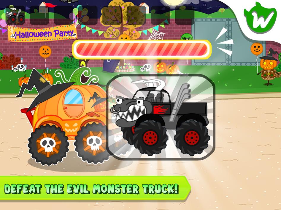 Wolfoo Monster Truck Police