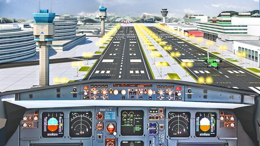 City Pilot Cargo Plane Games