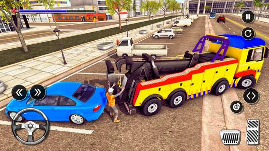 Tow Truck Games Simulator 3D