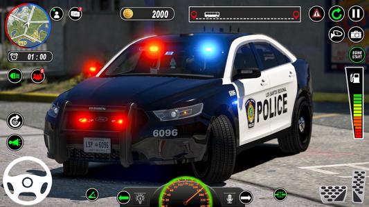 Drive Police Parking Car Games