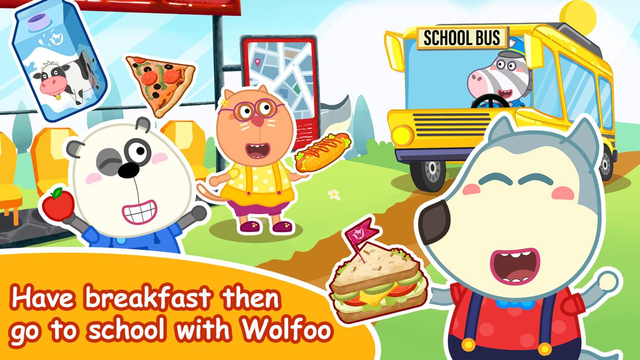 Wolfoo A Day At School