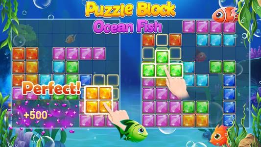 Puzzle Block Ocean Fish