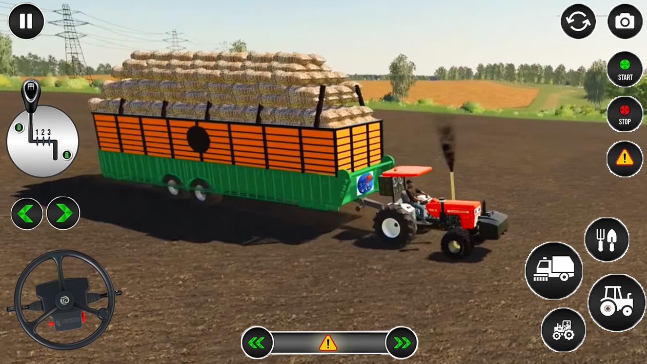 Real Tractor Heavy Cargo Drive