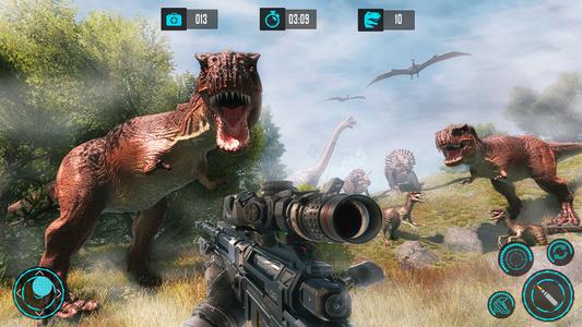 Real Dino Hunting Gun Games