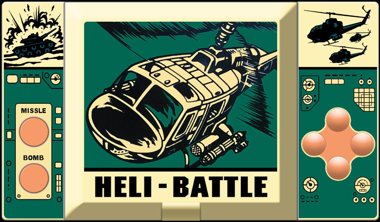 Heli Battle(80s Handheld Game)