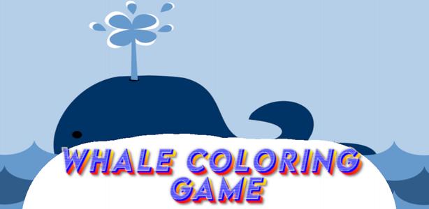 whale coloring game