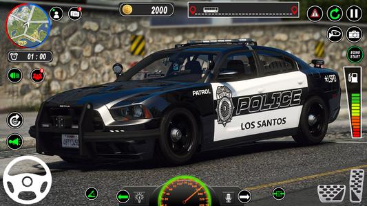 Drive Police Parking Car Games