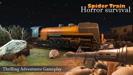 Horror Spider : Scary Train