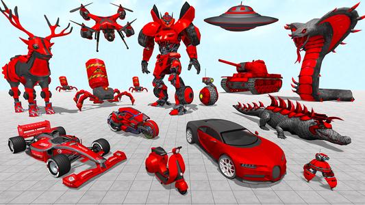 Deer Robot Car Game-Robot Game