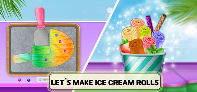 Colorful Ice Cream Roll Maker