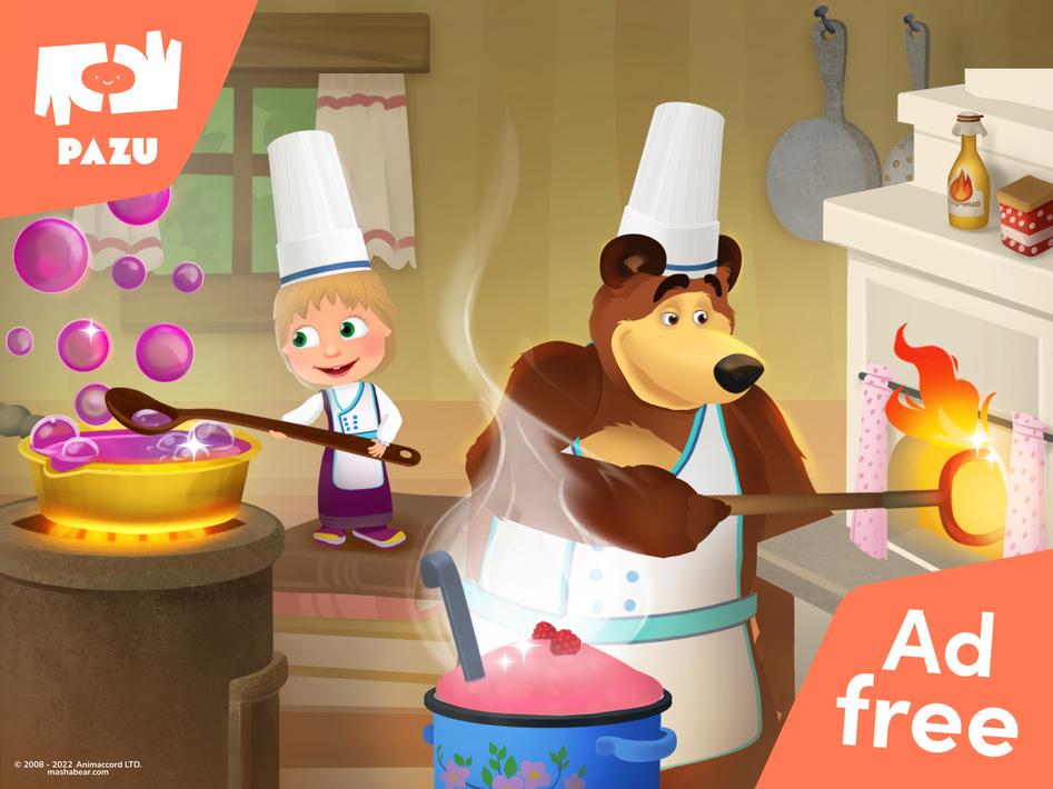 Masha and the Bear Kitchen