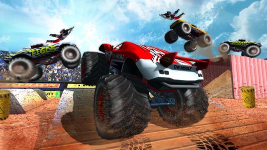 Fearless Monster Truck Game 3D