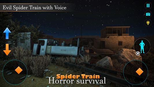 Horror Spider : Scary Train