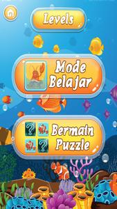 Game Edukasi Anak - Hewan Laut dan Puzzle