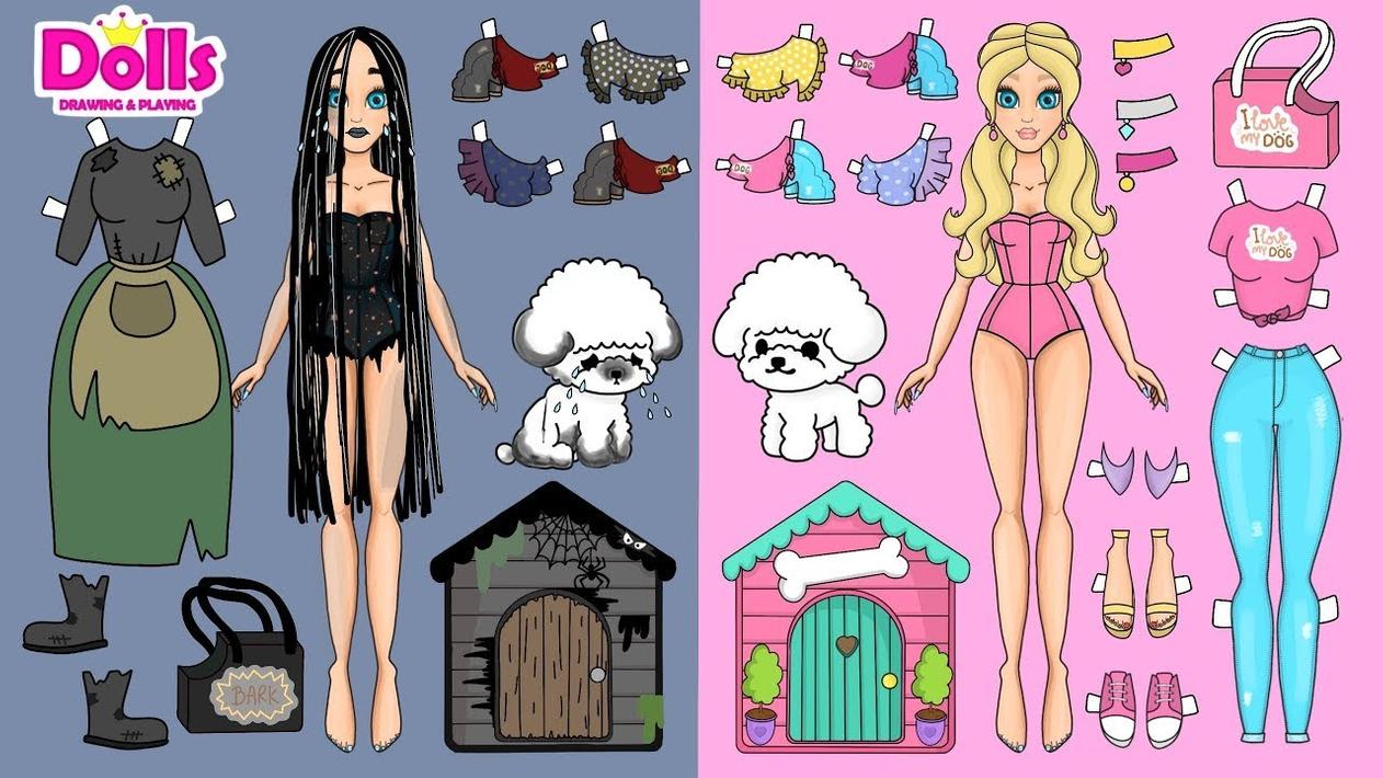 Chibi Dolls Dress Up Games