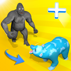 Merge Animals Evolution Games